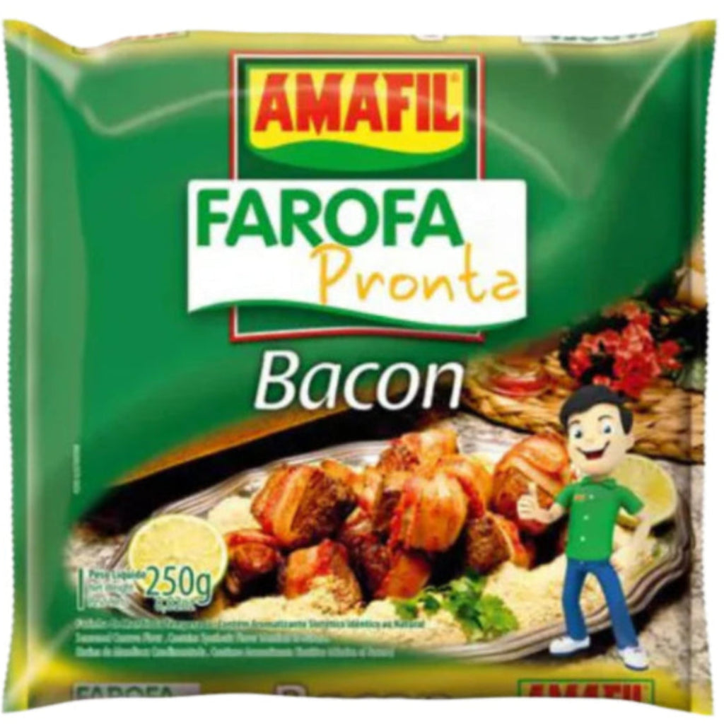 Amafil Farofa au bacon 250 g