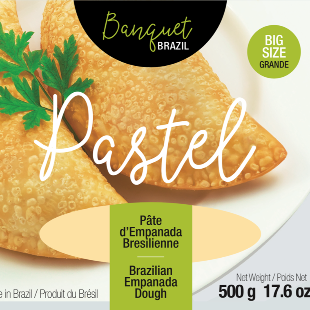 Banquet Brésil Pastel Empanada GRANDE pâte 500g