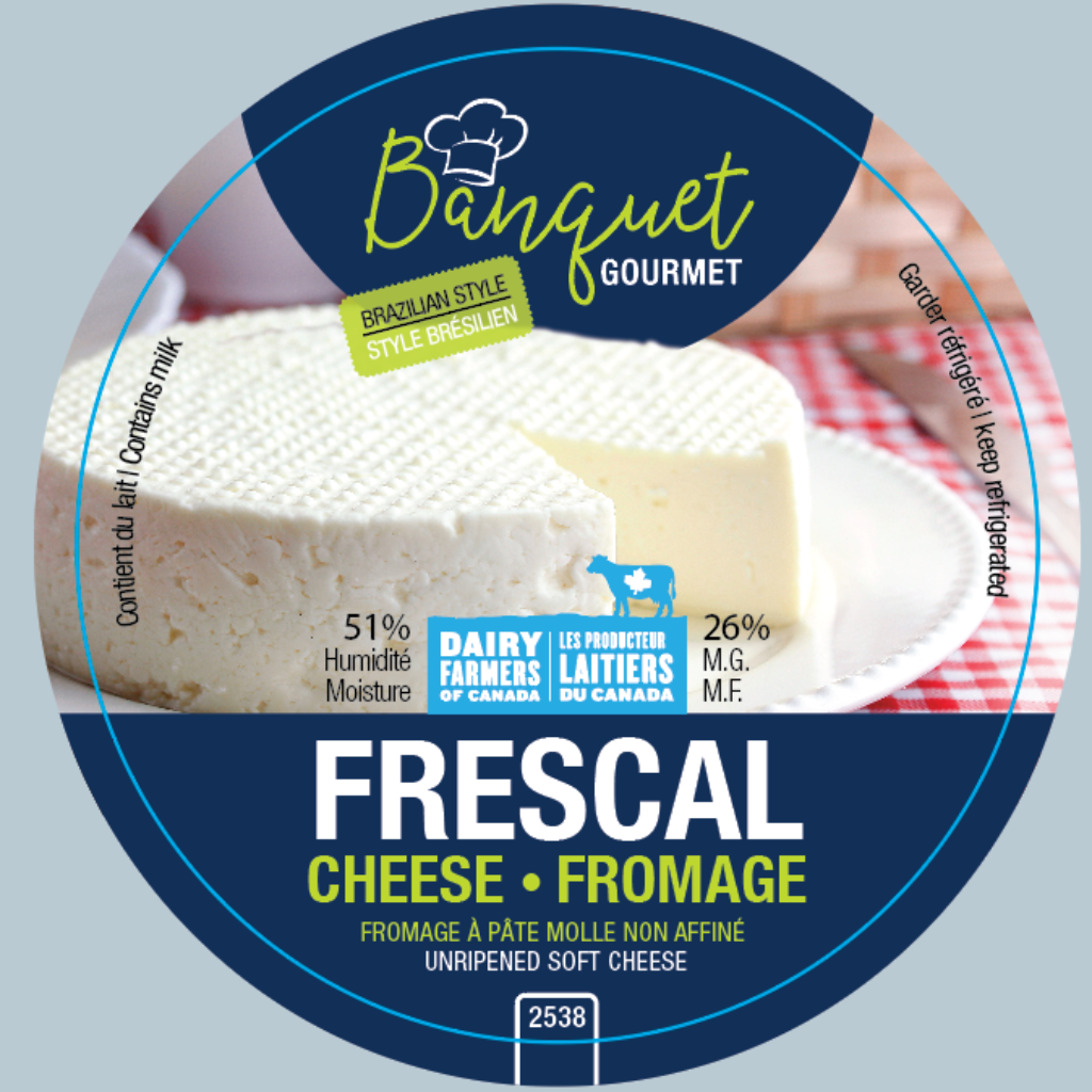 Banquet Gourmet Fromage Frais Frescal style Minas