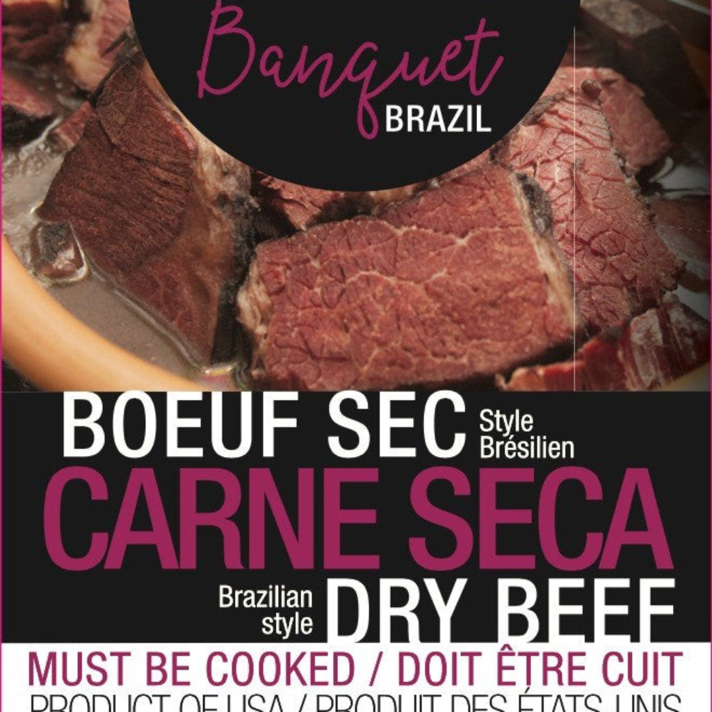 Banquet de bœuf séché du Brésil