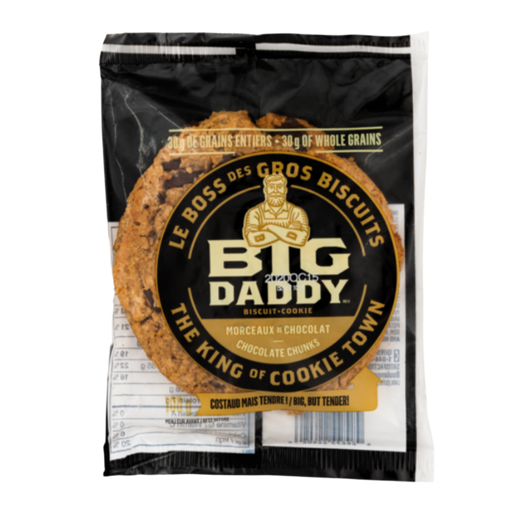 Big Daddy - Biscuits au double chocolat 100g