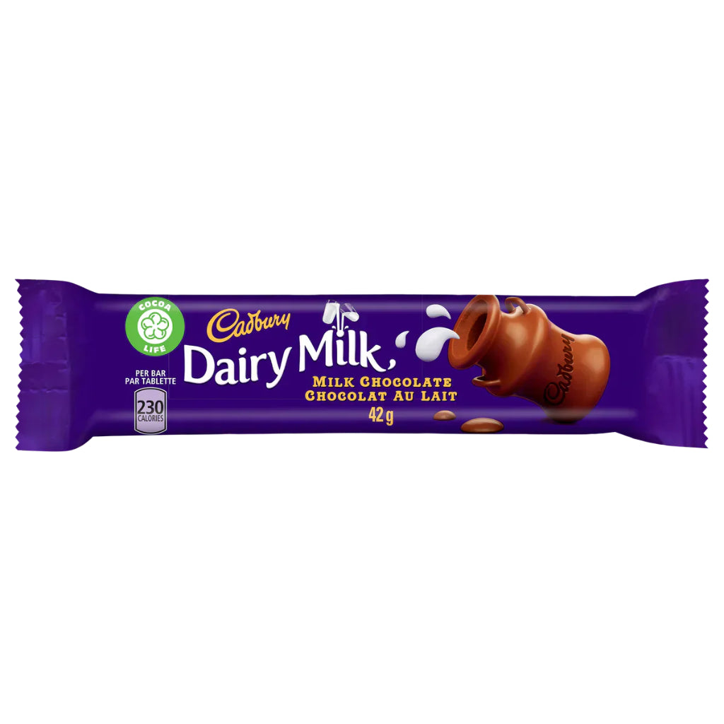 Barres de chocolat Cadbury Dairy Milk 42 g