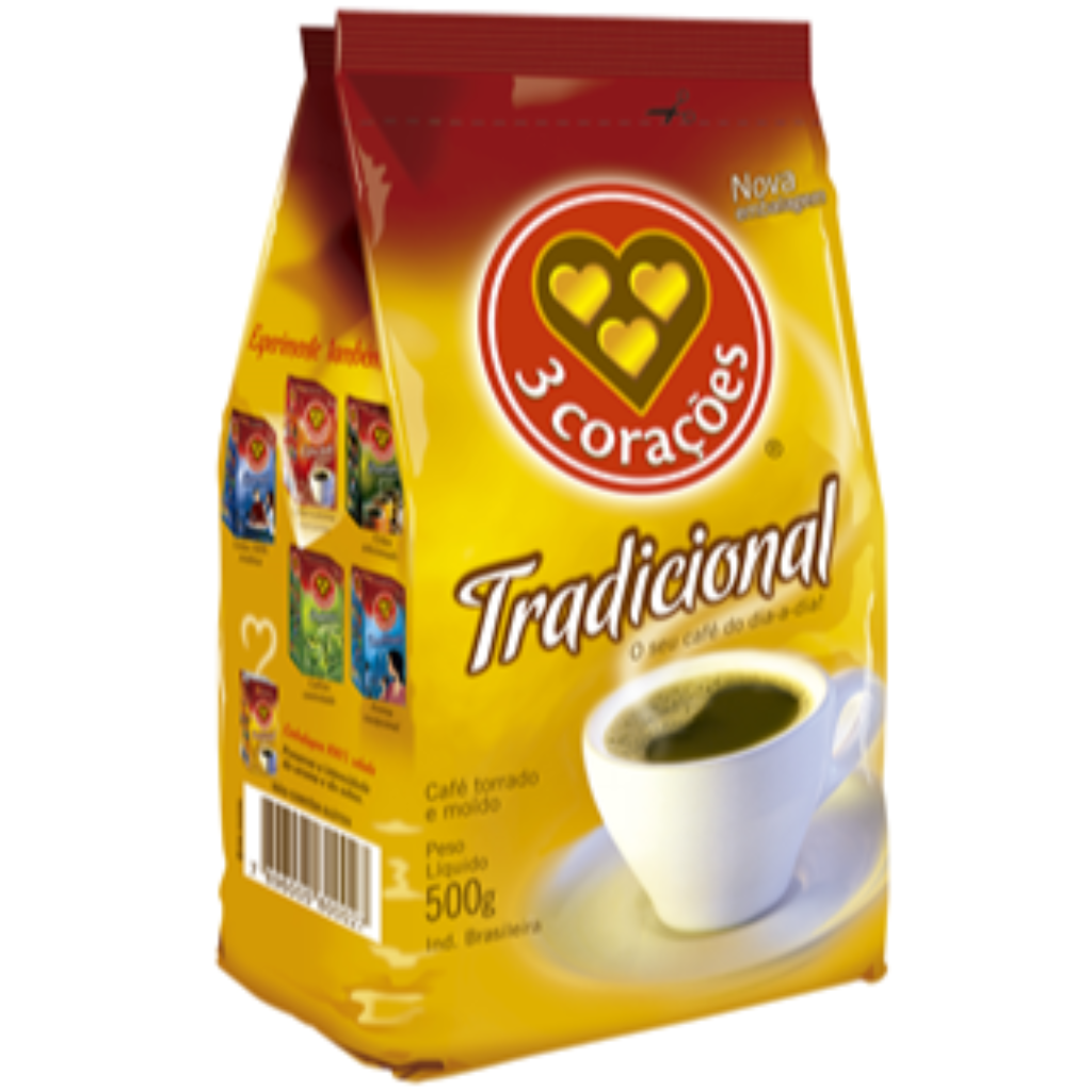 Café 3 Corações Traditionnel 500g