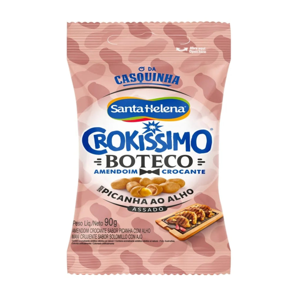 Santa Helena Crokissimo picanha ao alho 90g
