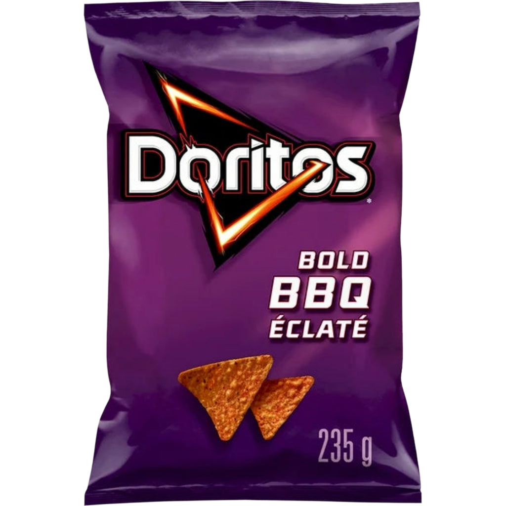 Doritos Chips tortilla aromatisées BBQ éclaté 235g