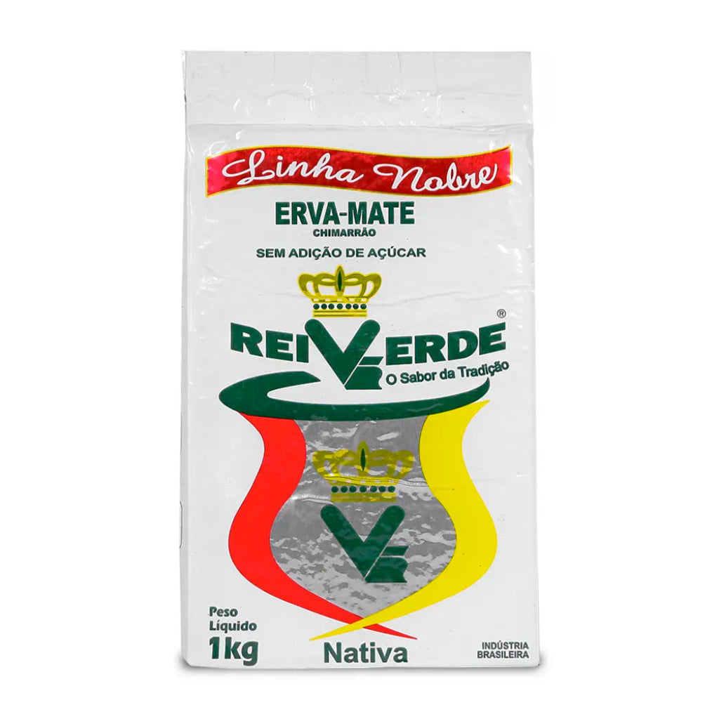 Erva mate Rei verde (linha nobre)  zero adição de açúcar 1kg