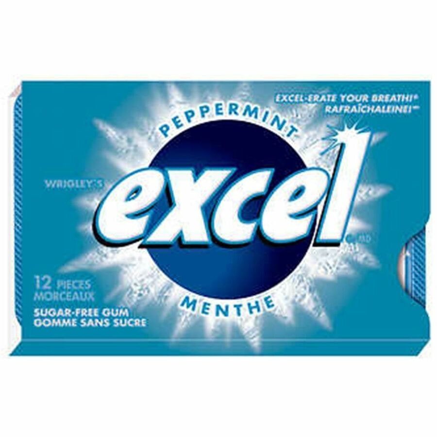 Chewing-gum Excel à la menthe poivrée