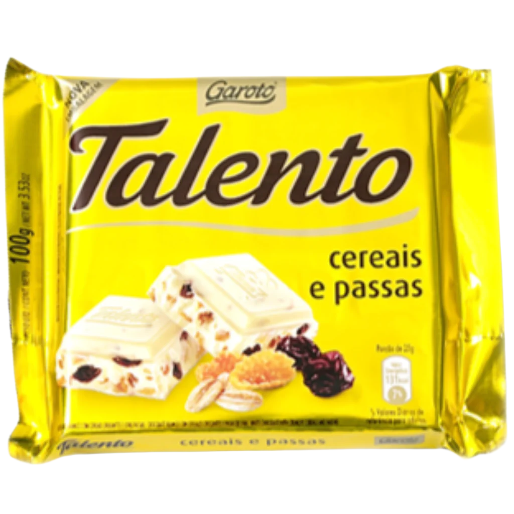Garoto Talento Céréales et Raisins Secs 100g