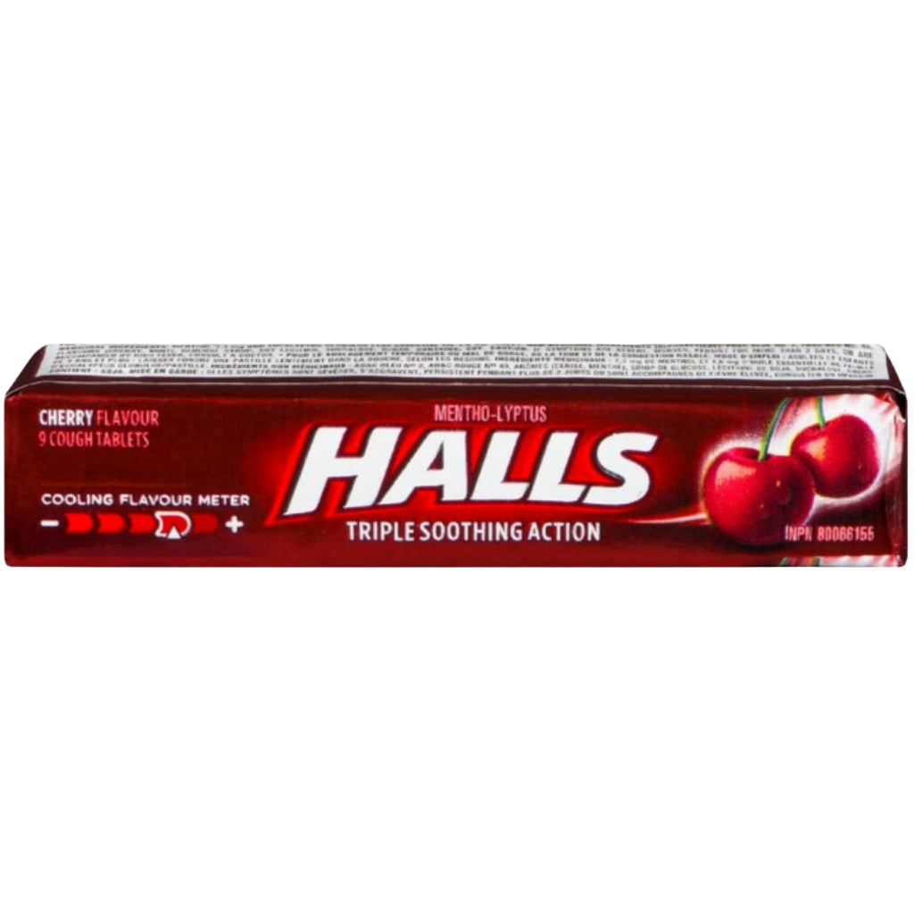 Comprimés contre la toux Halls à la cerise