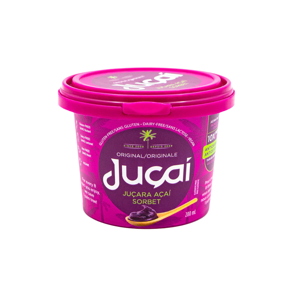 JUÇAÍ - Juçara Au Sorbet Guaraná (Açaí) 180g - 200ml