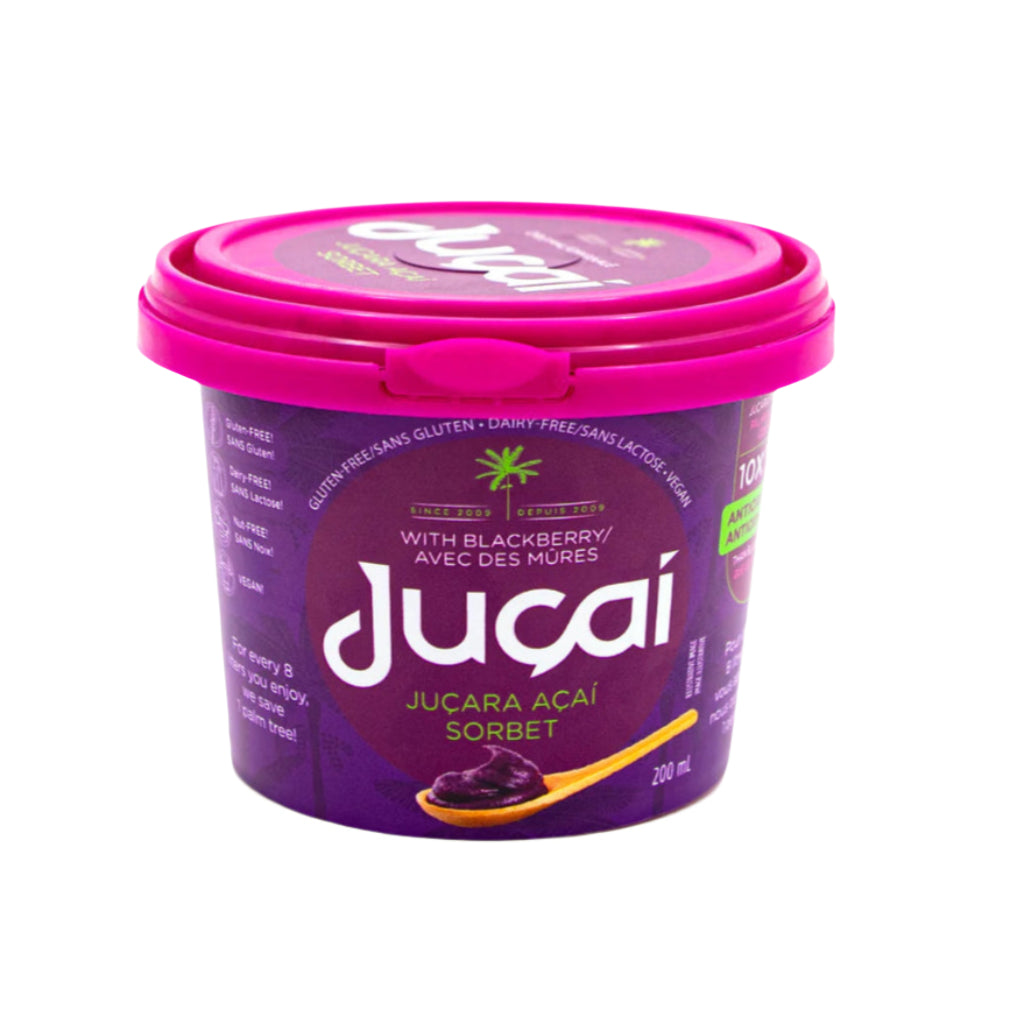 JUÇAÍ - Juçara Au Sorbet Mûre (Açaí) 180g - 200ml