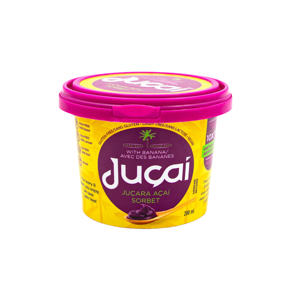 JUÇAÍ - Juçara Avec Sorbet Banane Et Guaraná (Açaí) 180g - 200ml
