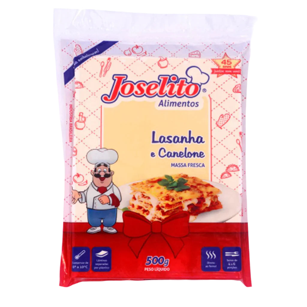 Joselito massa de lasanha 500g