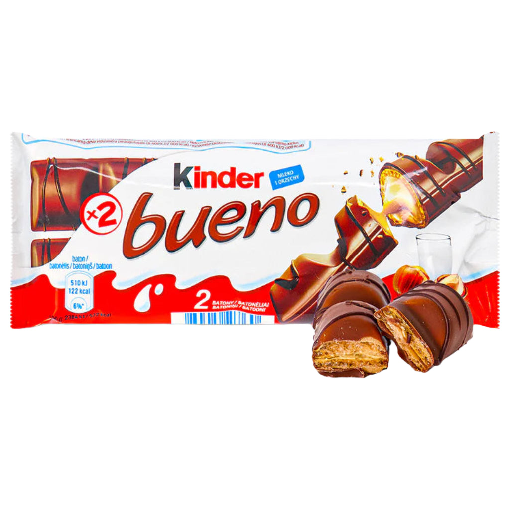 Barre de chocolat Kinder Bueno 43g