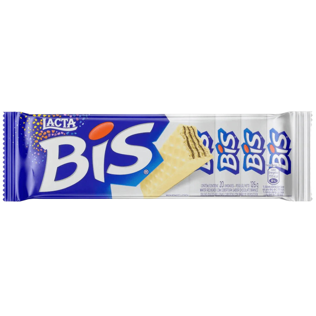 Lacta Bis white chocolate 100.8g
