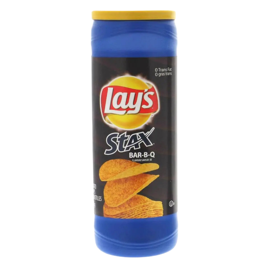 Lay's BBQ Flavored Potato Chips STAX 155g