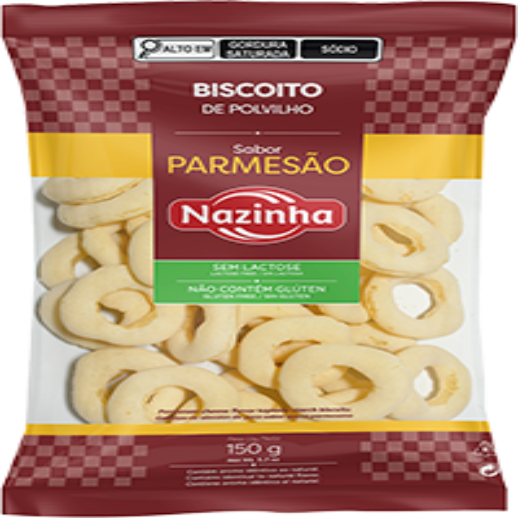 Nazinha argolas parmesão 150g