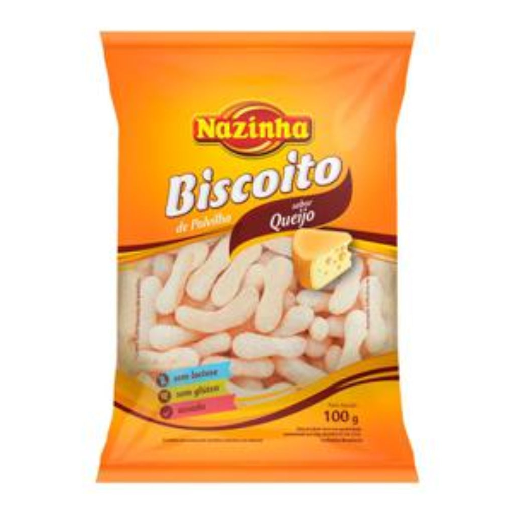 Nazinha biscoito queijo 140g
