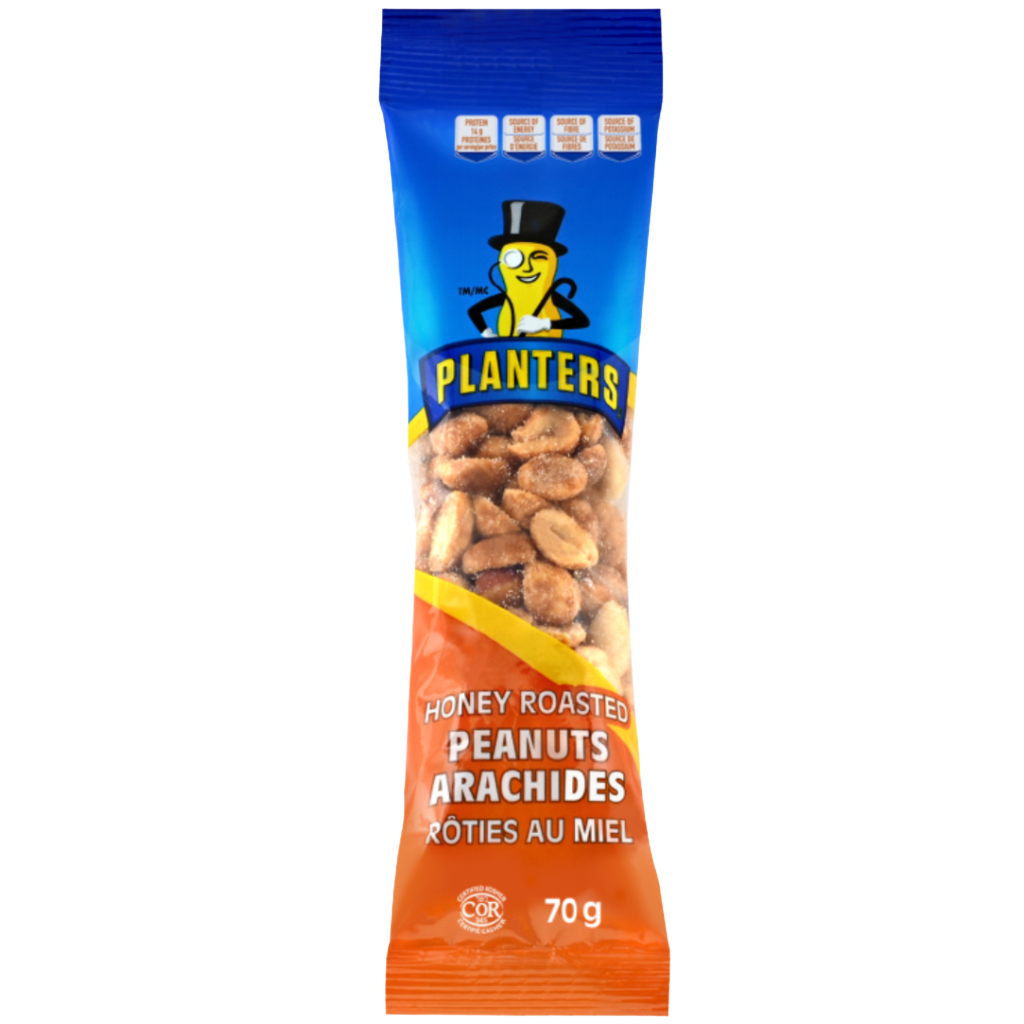 Planters Cacahuètes Grillées au Miel 70 g
