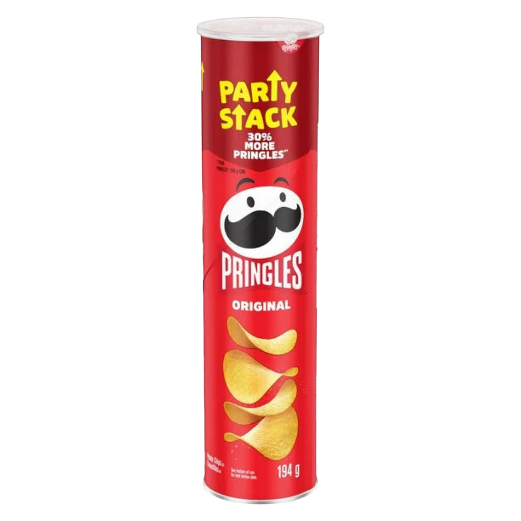 Pringles Original - Méga Boîte de Croustilles, 194 g