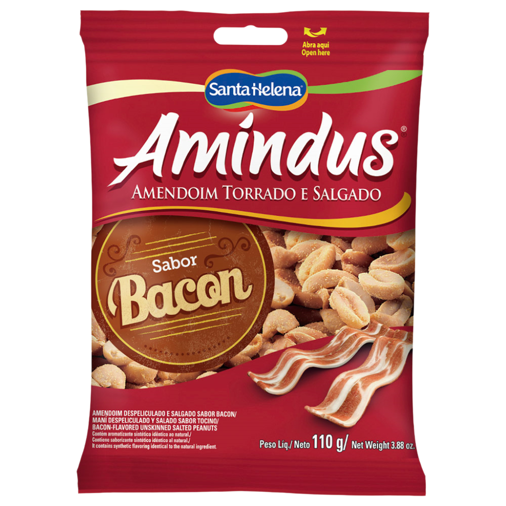 Santa Helena Amindus saveur bacon cacahuète 110 g