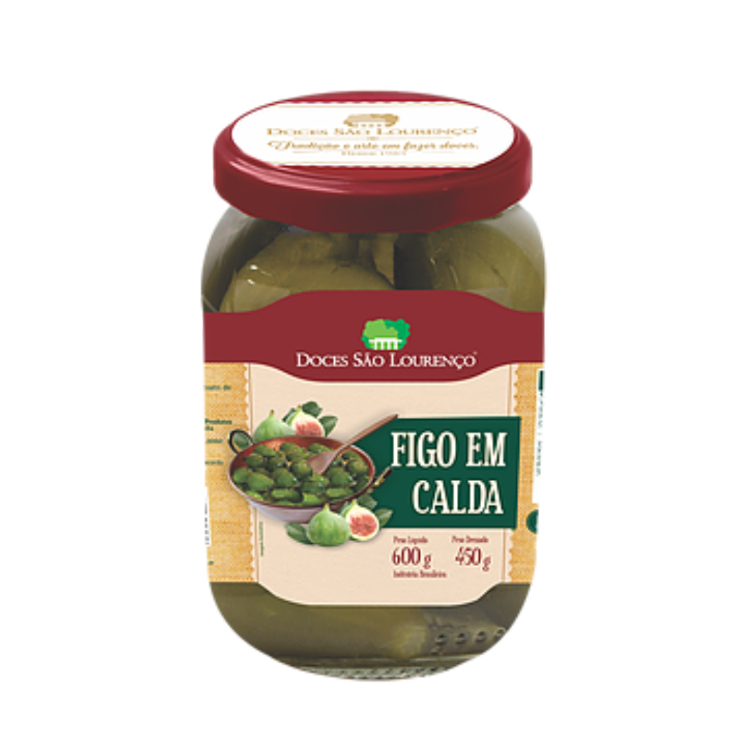 São Lourenço Doce Figue au sirop 450g