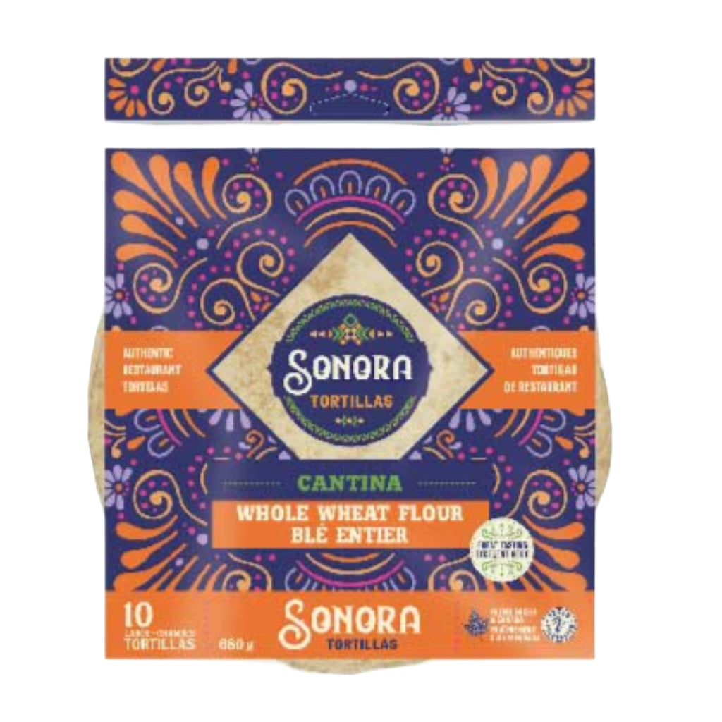 Tortillas de blé entier Sonora 8'' 430g