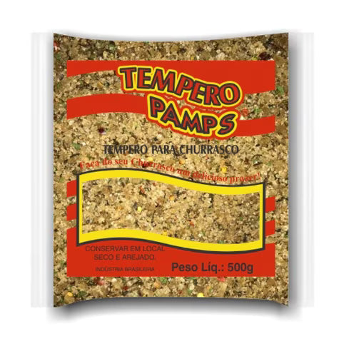 Tempero Pamps para churrasco 500g