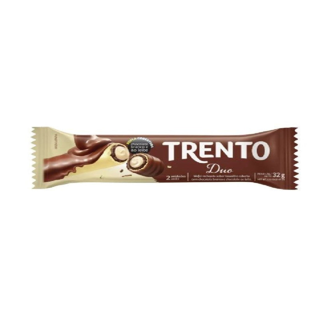 Trenton duo Ao leite e branco 29g