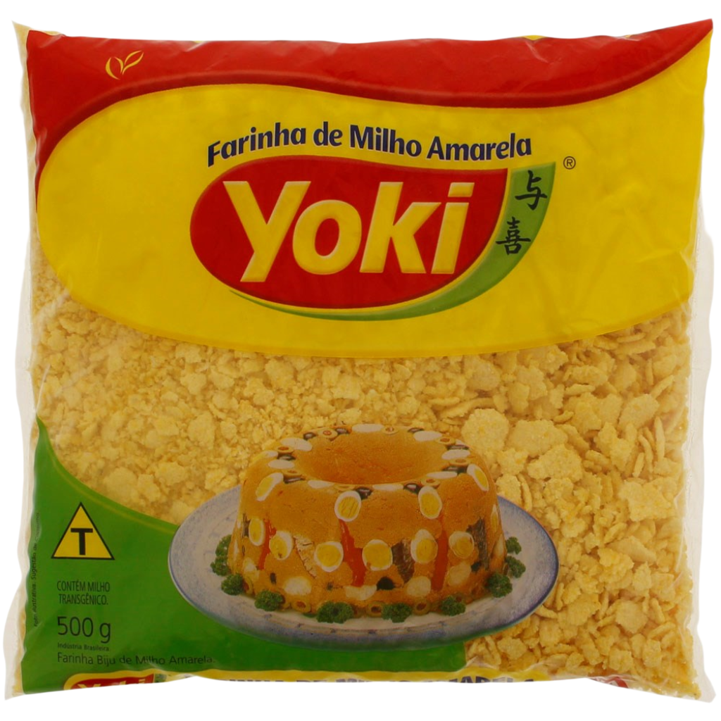 Farine de maïs jaune Yoki Biju 500g
