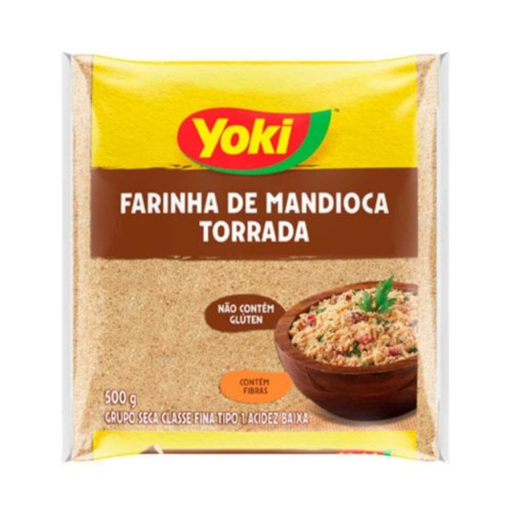 Yoki farinha de mandioca torrada 500g