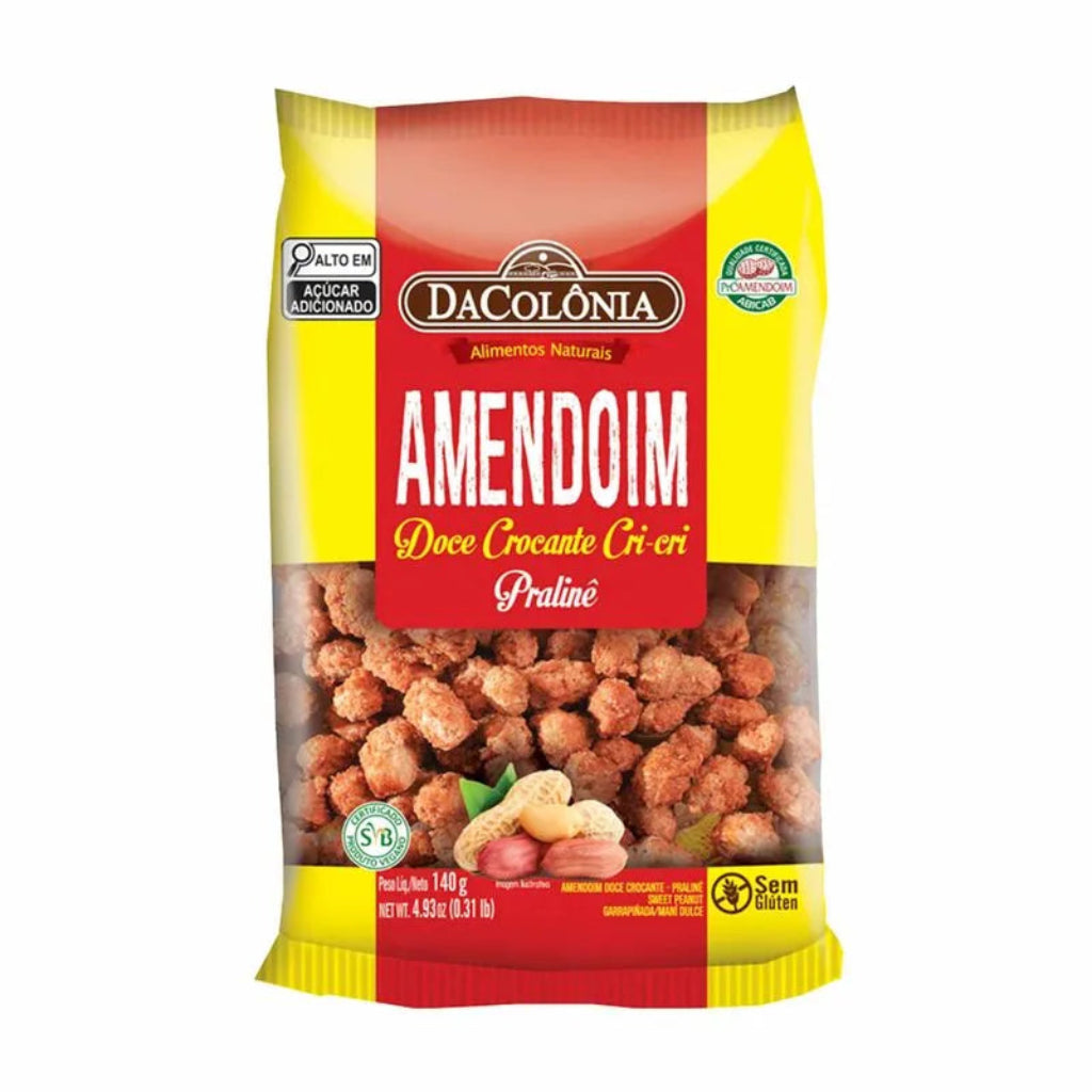 Da colônia amendoim doce com mascavo cri cri 350g