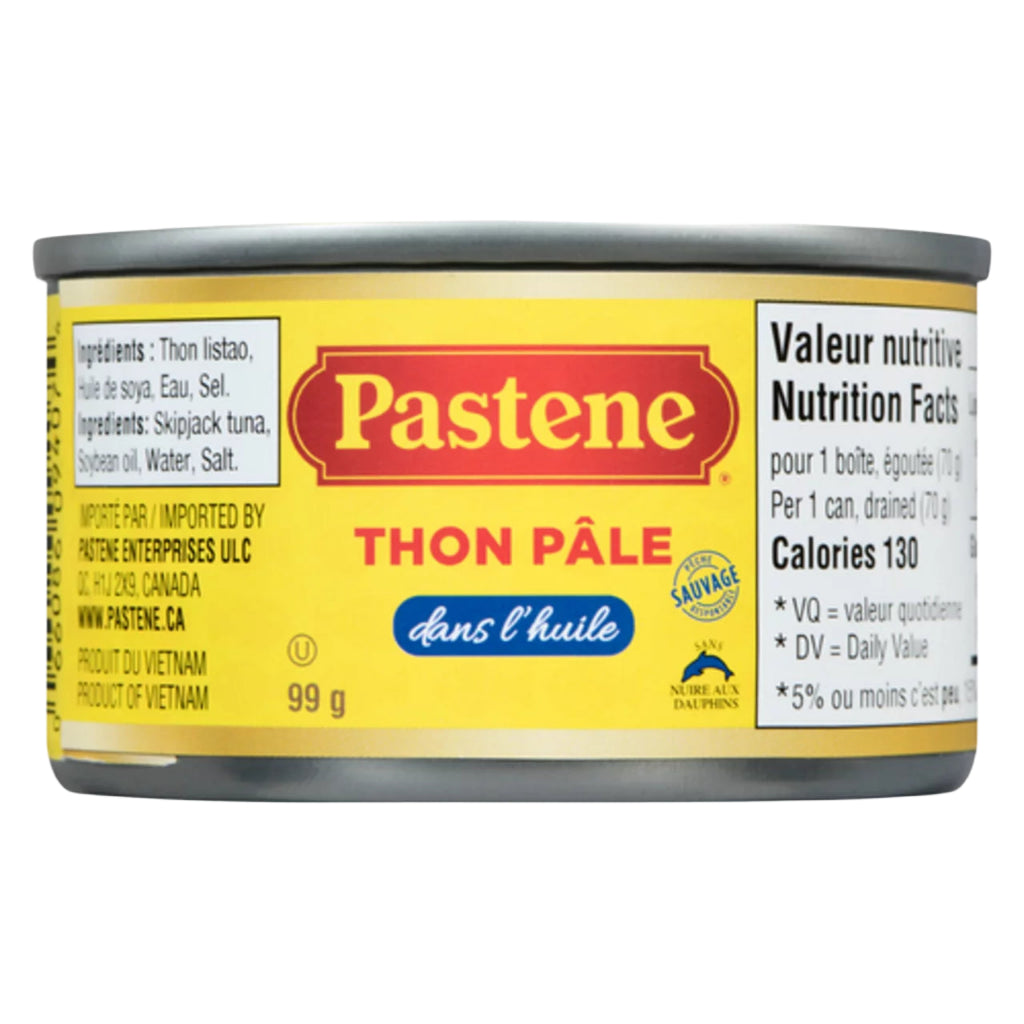 Pastene - tuna pâle entier 99g