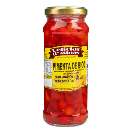 Delícias D'Minas Pimenta de Bico 300g