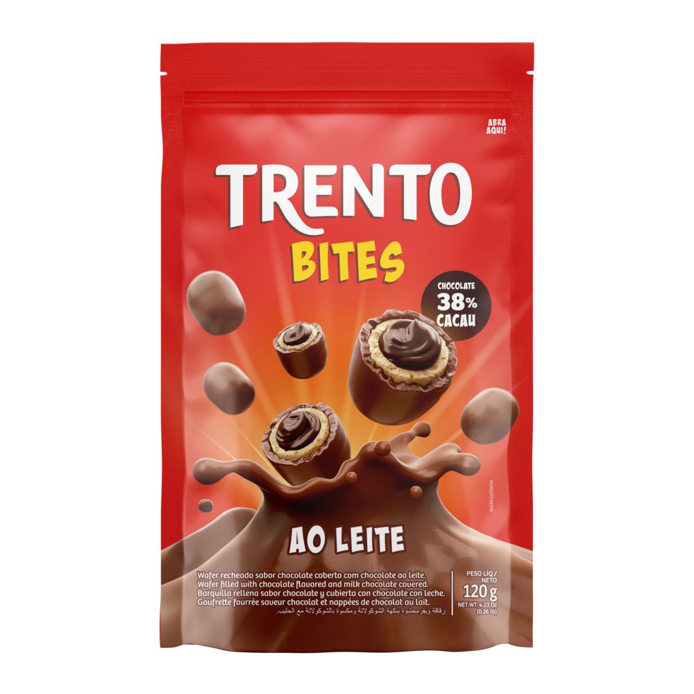 Trento Bites ao Leite 120g