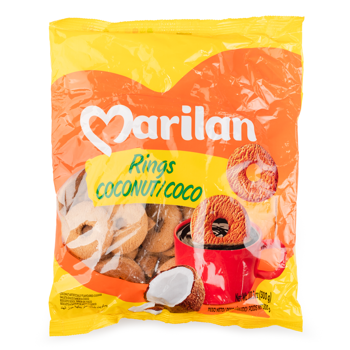 Marilan rosquinhas de côco 300g