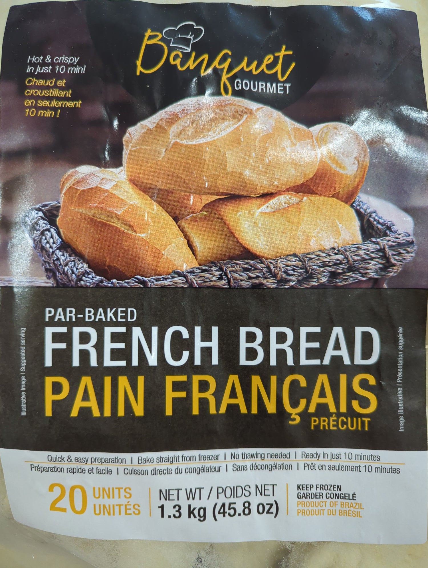 Banquet Pain Français 1.3kg