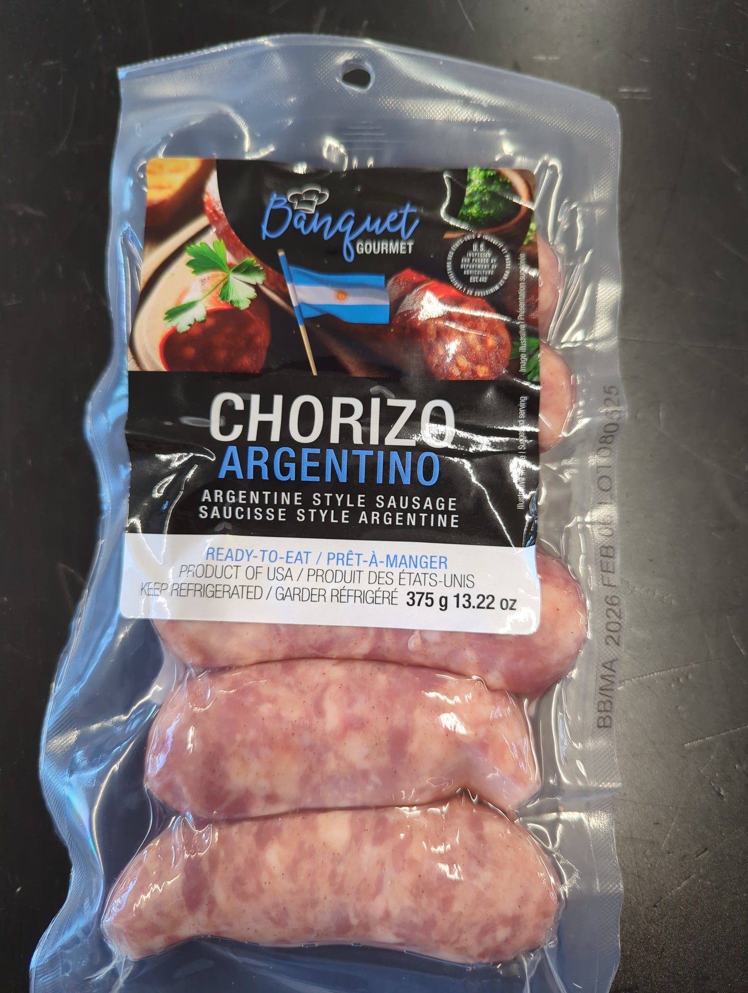 Banquete de Chouriço Argentino América Latina - 375 g