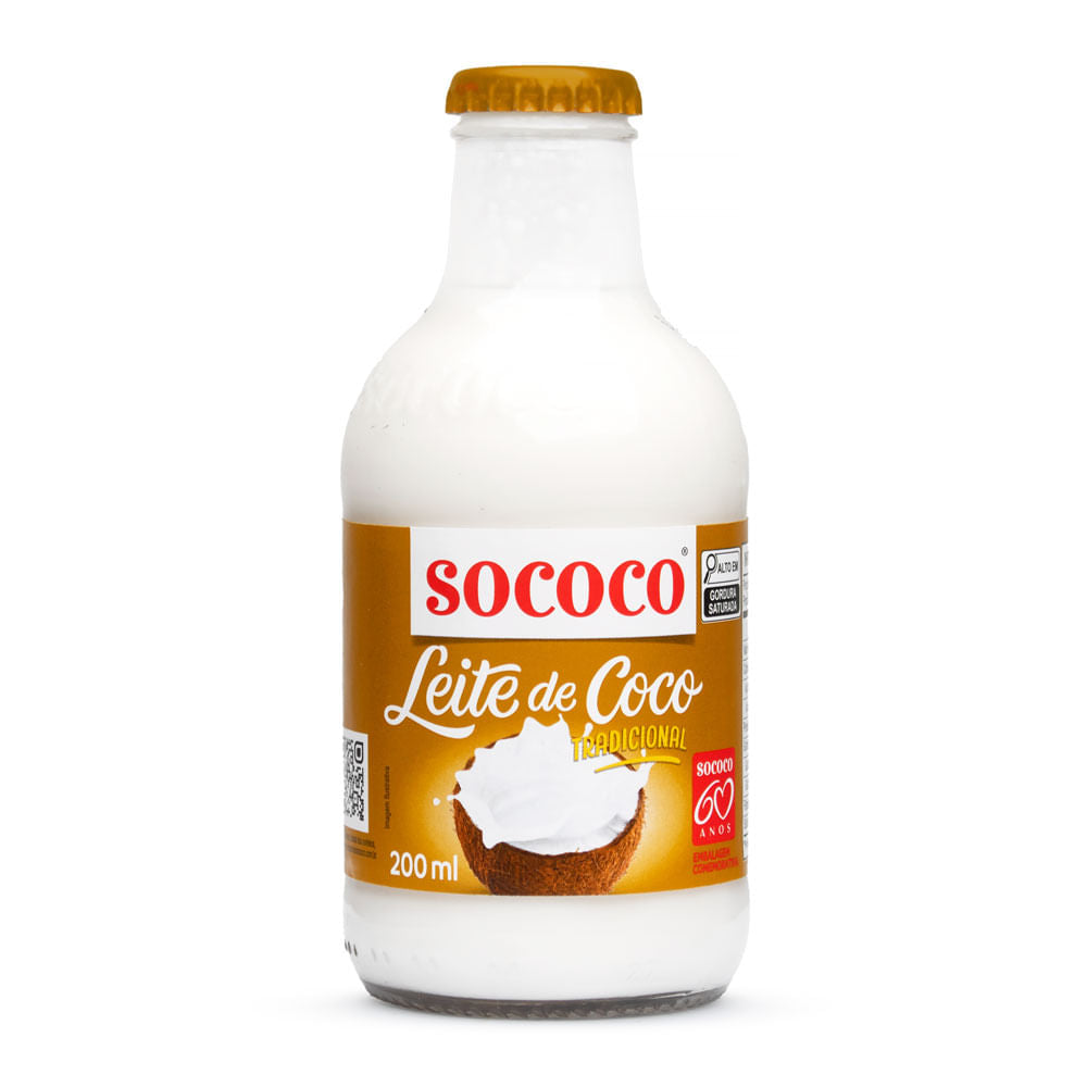 Sococo Leite de coco 200ml