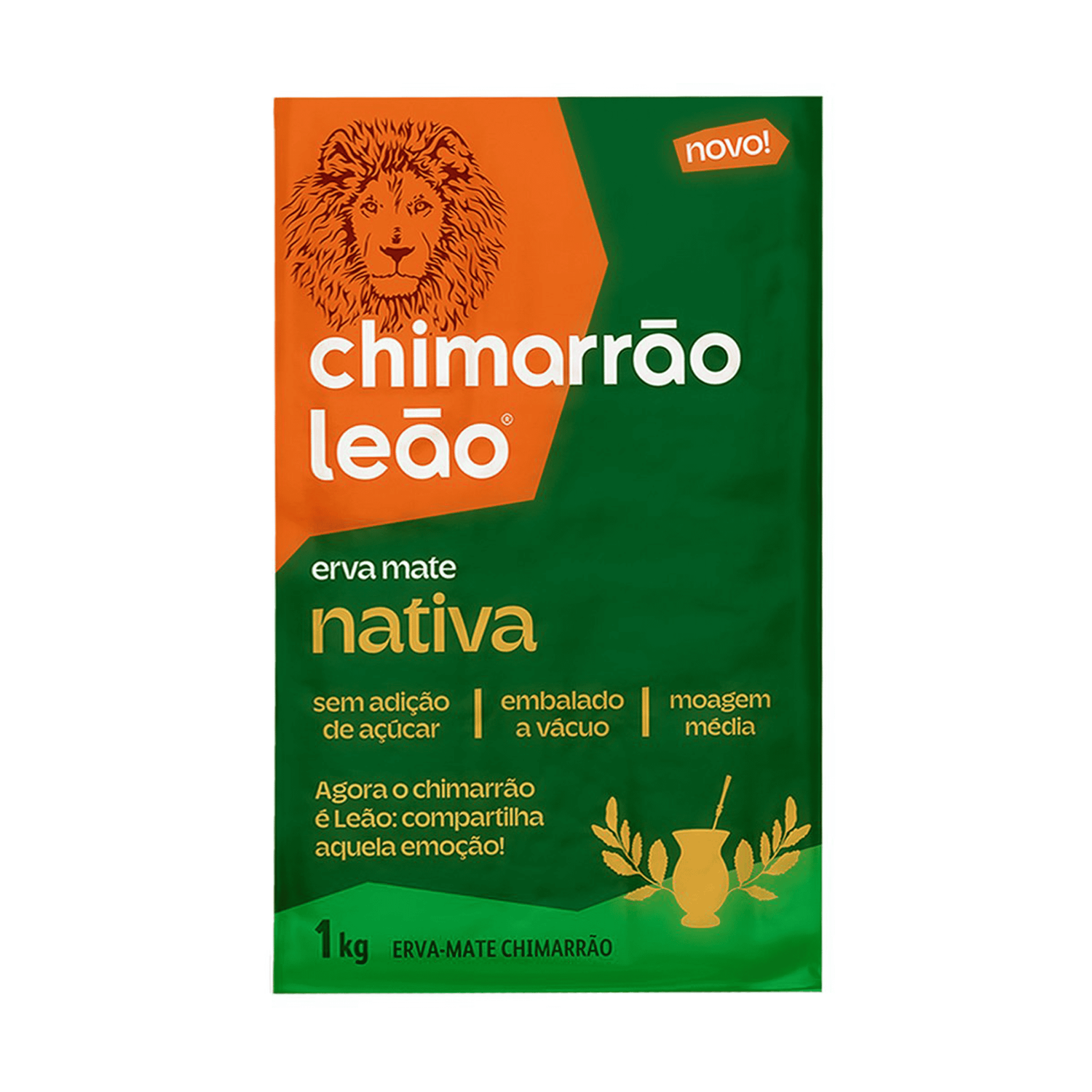 Leão Chimarrão erva mate 1kg
