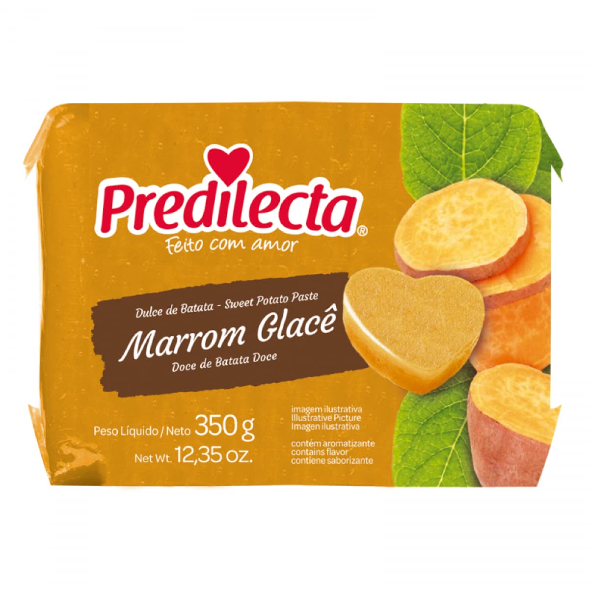 Predilecta Dulce de batata (Marrom Glacê) 350g
