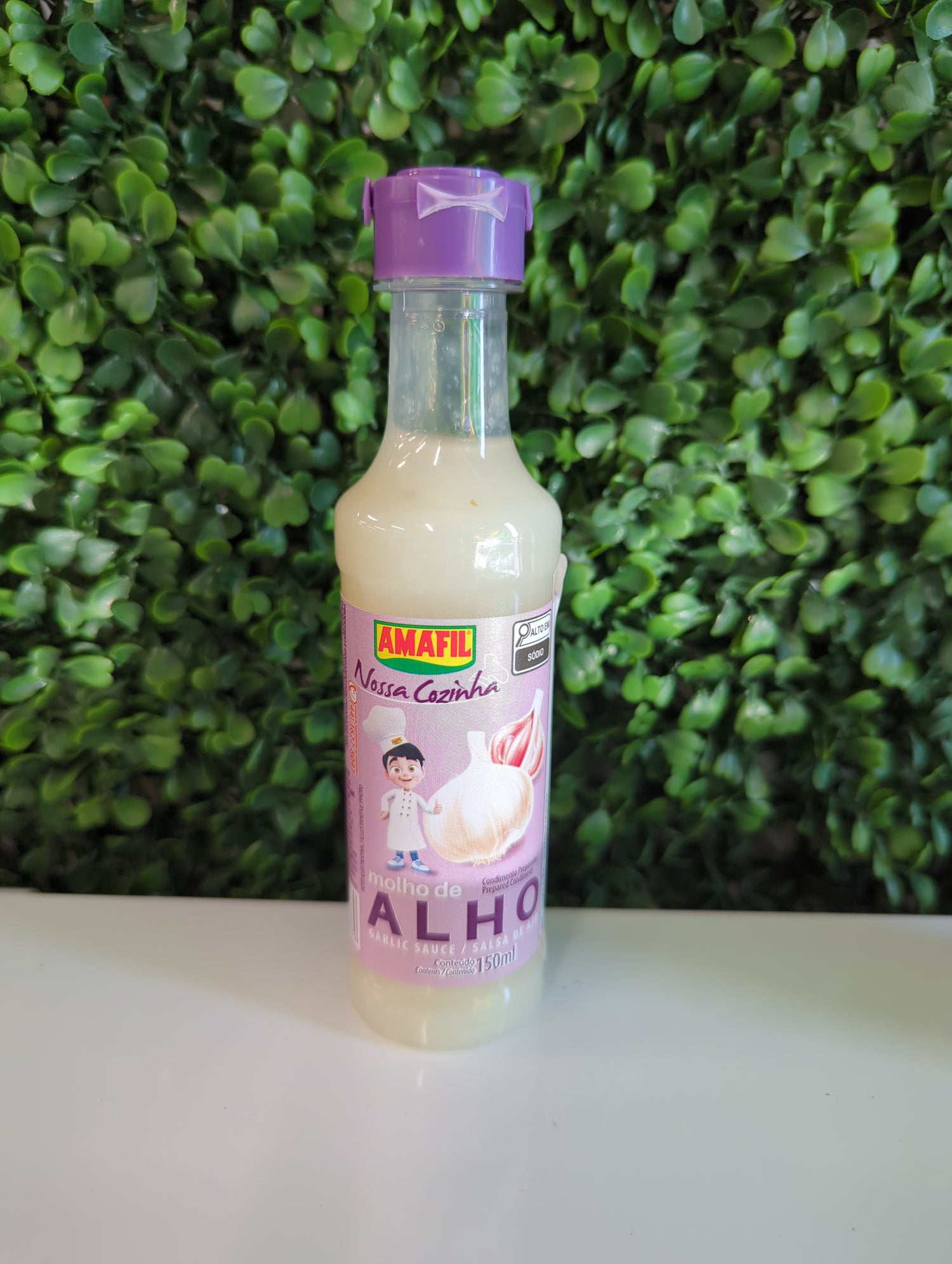 amafil molho de alho 150g