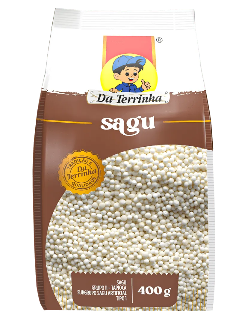 Da Terrinha Sagu 400g