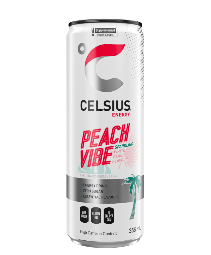 Celsius Énergie Peach vibe 355ml