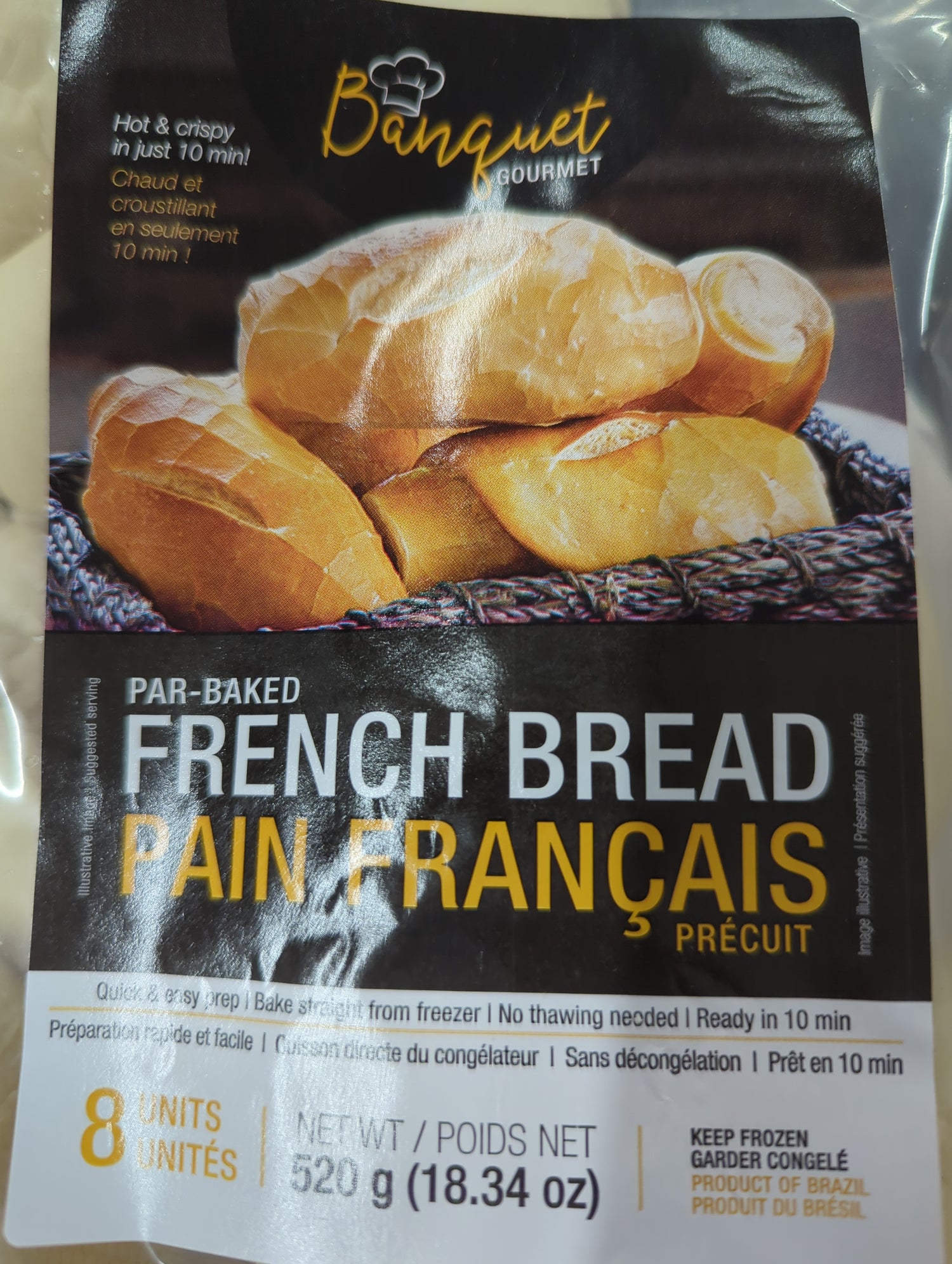 Banquet pain français 520g