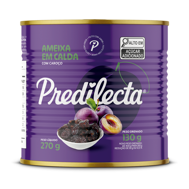 Predilecta Prune au sirop (Ameixa em Calda) 270g