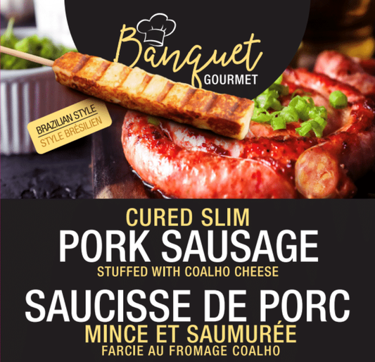 Banquet Saucisse de Porc farcie au fromage coalho