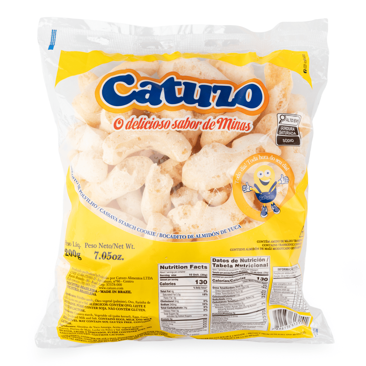 Catuzo biscoito polvilho 200g