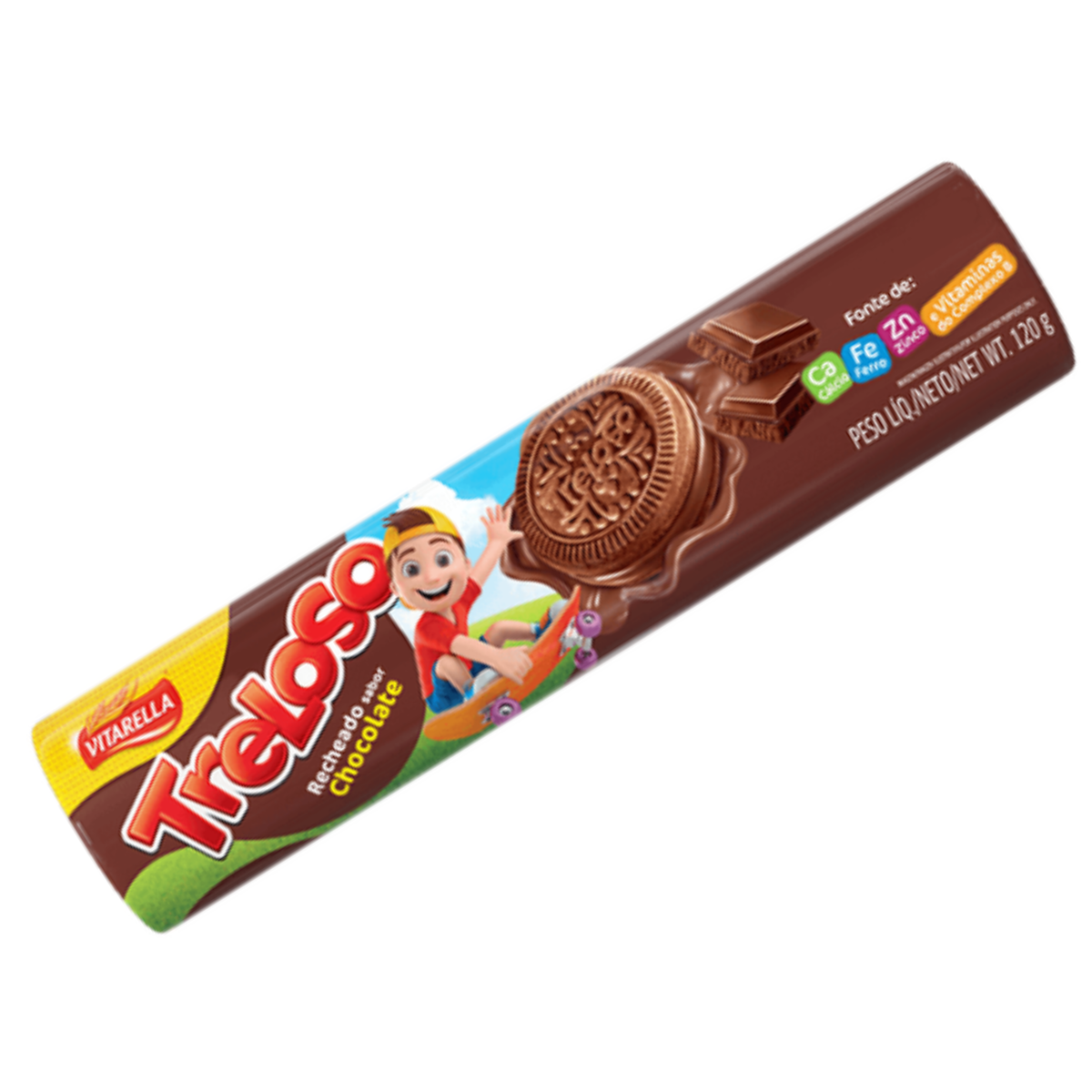 Vitarella Treloso recheado Chocolate 120g
