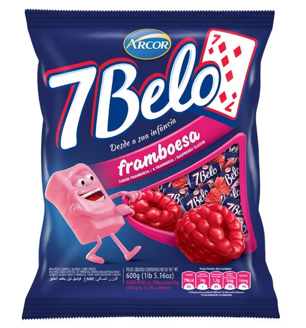 Arcor 7 Belo framboises 100g